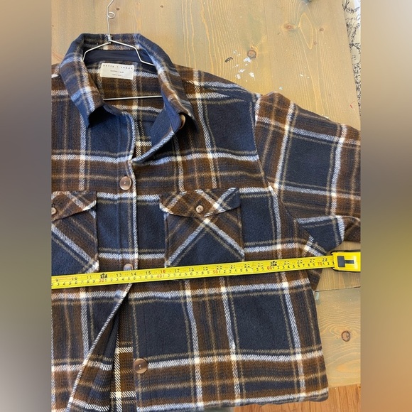 Basin & Range Blue Plaid Jacket Size Medium / Large​ - Picture 8 of 10